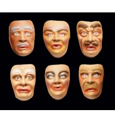 Máscaras em borracha