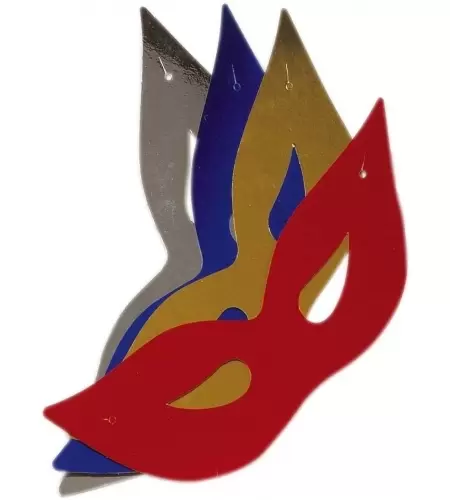 Mascarilha em papelão