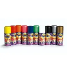 Spray colorido para cabelo