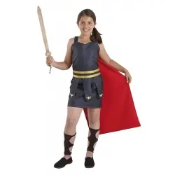 DISFRAZ ROMANA GUERRERA INFANTIL