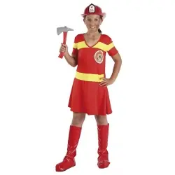 DISFRAZ BOMBERA INFANTIL