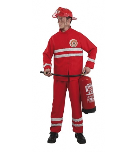 Disfraz Bombero Adulto - Comprar Online {Miles de Fiestas}  Disfraz de  bombero, Disfraz de profesiones, Disfraces para adultos