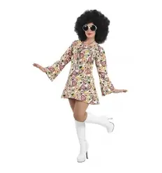 DISFRAZ AÑOS 70 DISCO MUJER