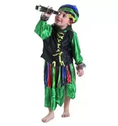 Buccaneer girl costume blue
