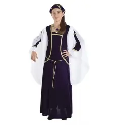 DISFRAZ REYNA MEDIEVAL INFANTIL