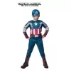 DISFRAZ CAPITAN AMERICA RETRO MUSCULOSO INFANTIL