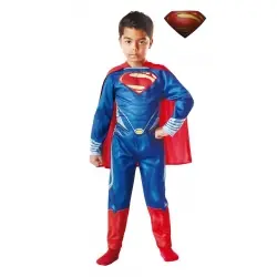 DISFRAZ SUPERMAN MAN OF STELL INFANTIL