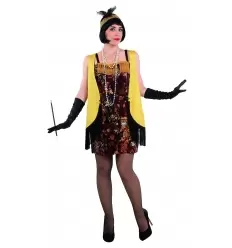 DISFRAZ CHARLESTON LUJO ADULTO