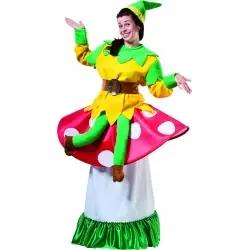 DÉguisement lutin sur champignon