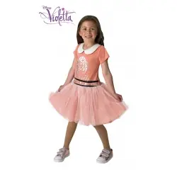 DISFRAZ VIOLETA INFANTIL