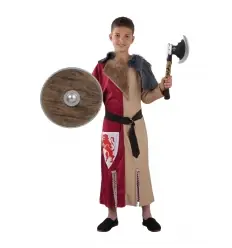 DISFRAZ GUERRERO MEDIEVAL INFANTIL