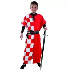 TUNICA SOBREVESTA MEDIEVAL INFATIL