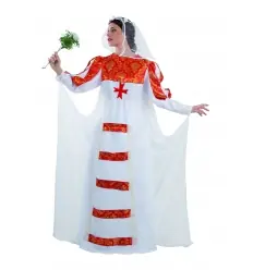 DISFRAZ MEDIEVAL NOVIA
