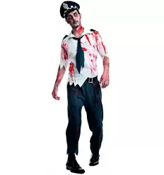 DISFRAZ POLÍCIA ZOMBI