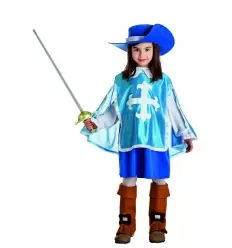DISFRAZ MOSQUETERA AZUL