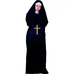 Fato de freira mulher