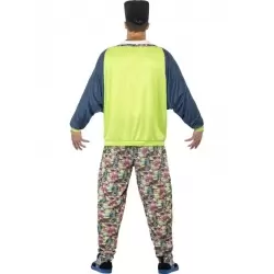 DISFRAZ CHICO HIP HOP DE LOS 80 TALLA UNICA 