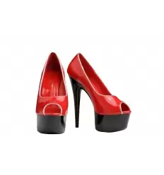 ZAPATO PLATAFORMA ROJO