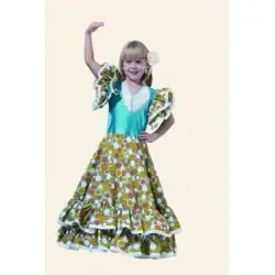 Flamenco dancer girl costume