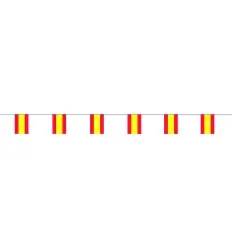 GUIRNALDA 10 MT. BANDERA ESPAÑA 60X40 CM.