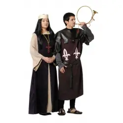 Disfraz plebeyo medieval aldulto