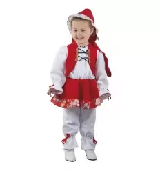 Baby red riding hood costume