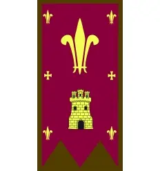 BANDERA MEDIEVAL MODELO 1