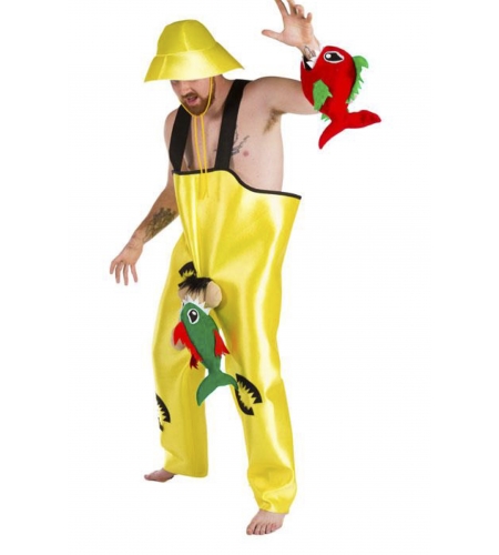 Yellow fisherman costume - Your Online Costume Store
