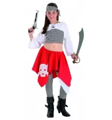 DISFRAZ BUCANERA INFANTIL