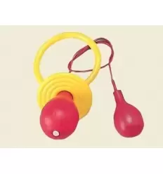Giant joke shower pacifier