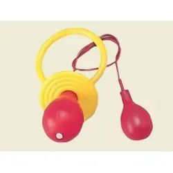 Giant joke shower pacifier