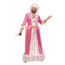 DISFRAZ DAMA EPOCA CRAZY T.L