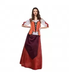 DISFRAZ TABERNERA MEDIEVAL T.S 2