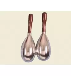 Maracas silver maracas