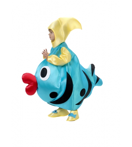 Blue fish costume, adult - Your Online Costume Store