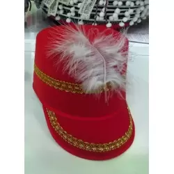 Majorette felt hat