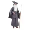 DISFRAZ MAGO GRIS ADULTO