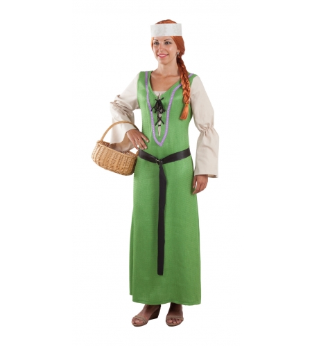 Disfraz de Mujer Medieval Adulto