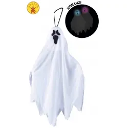 COLGANTE FANTASMA CON LUZ 50CM
