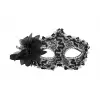 Antifaz de puntilla con flor