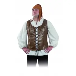 Colete medieval masculino