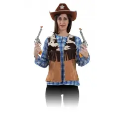 Gilet cow-girl femme