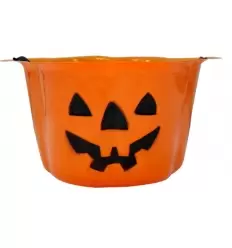 Calabaza porta-caramelos.