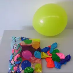 Bolsa 100 globos corrientes