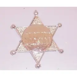 Sherriff silver star