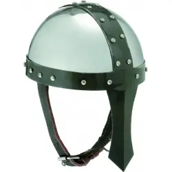 Yelmo cruzado metal