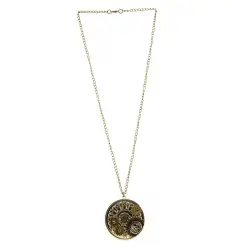 Engrenagens de medalhão steampunk