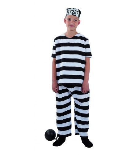 Disfraz preso infantil de 4 a 9 años 