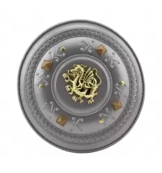 Escudo medieval redondo