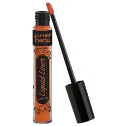 Maquillaje liquido naranja con aplicador
